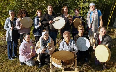 Medicine Drum and Rattle Making, for Shamanic Retreat, October 2019