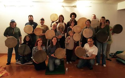 Medicine Drum Making Workshop, December 2016