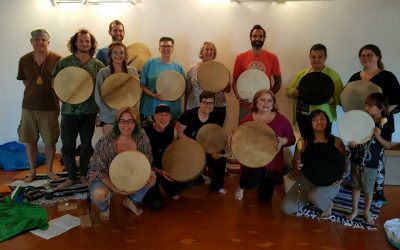 Medicine Drum Making Workshop, October 2017