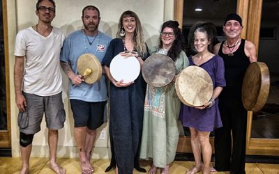 Medicine Drum Making Workshop, July 2018
