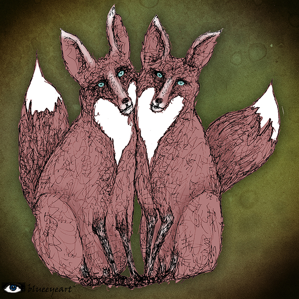 Two Foxes