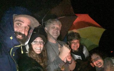 2017 December Muleshoe Camp in the Rain