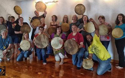 Medicine Drum Making Workshop, March 2018
