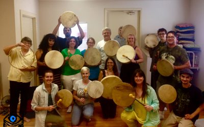 Medicine Drum Making Workshop, August 2016