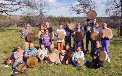 Medicine Drum and Rattle Making Workshop, January 2023