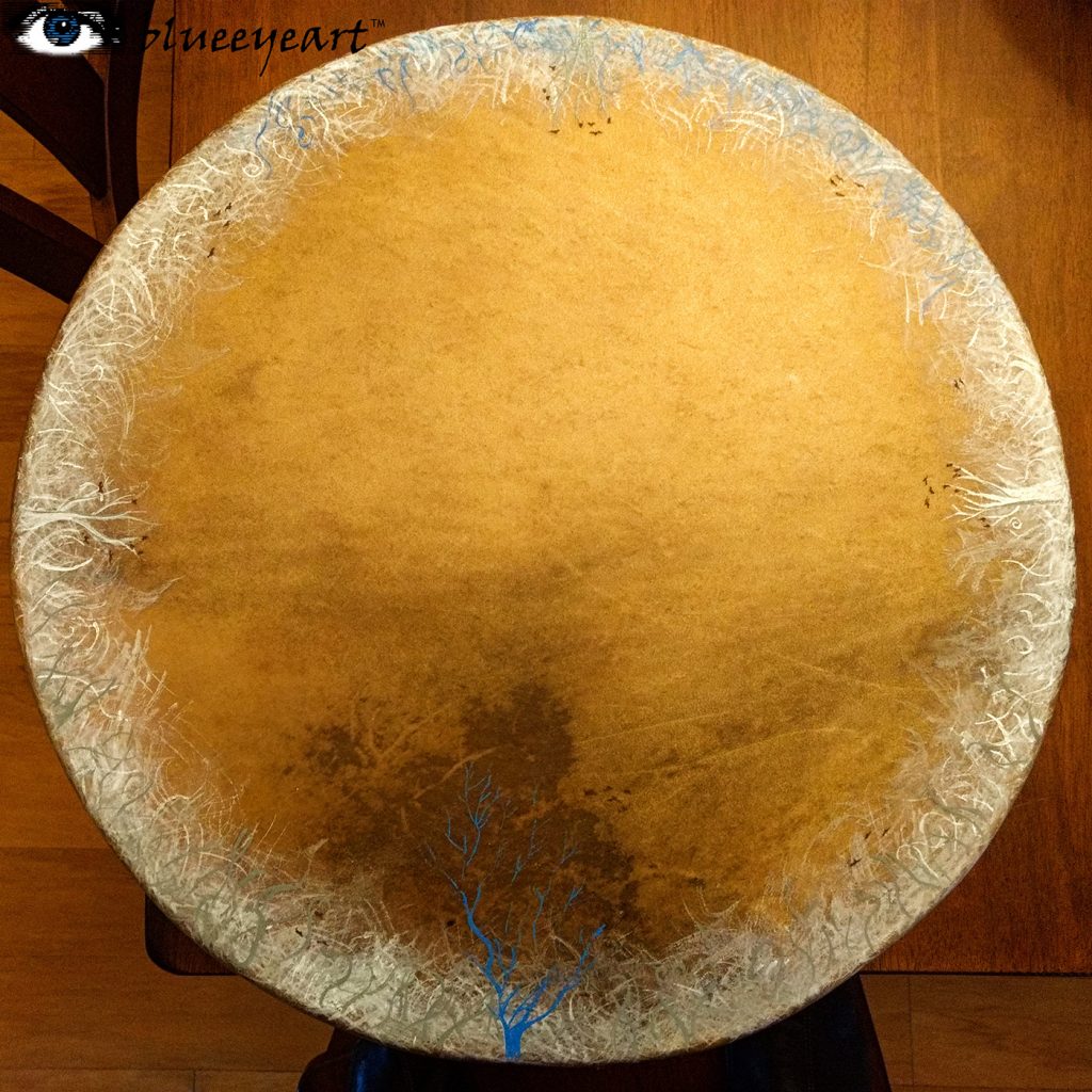 Blue Tree Drum