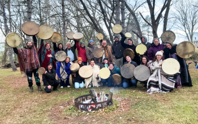 Medicine Drum Making Workshop, in Appleton, Wisconsin, November 2025